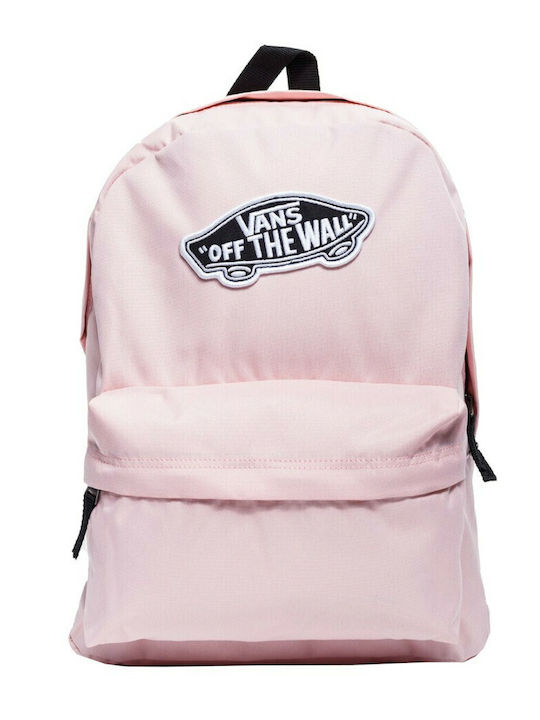 Vans Realm School Bag Backpack Junior High-High School Powder Pink 22lt