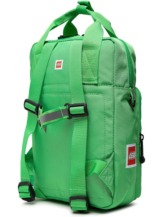 LEGO Brick 1x1 Green School Bag Backpack Kindergarten Green 7Liters