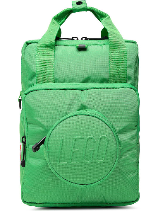 Lego Brick 1x1 Green School Bag Backpack Kindergarten in Green color 7lt