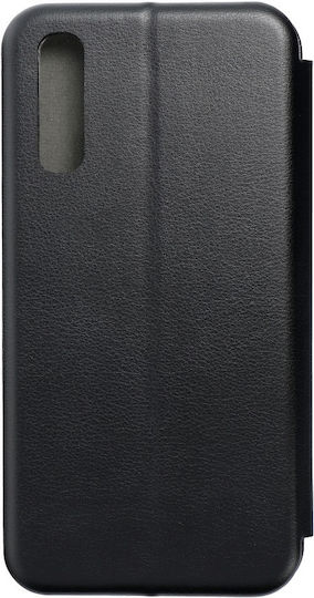 Forcell Book Δερματίνης Μαύρο (Galaxy A50)