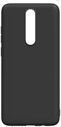 Задна корица Силикон 1.2мм Черен (Redmi 8)