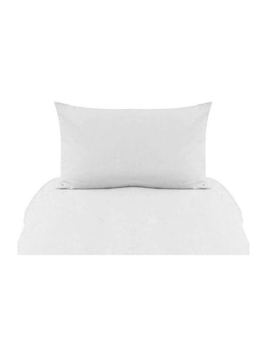 Melinen Urban Baby Baby Cotton Pillowcase White 35x45cm