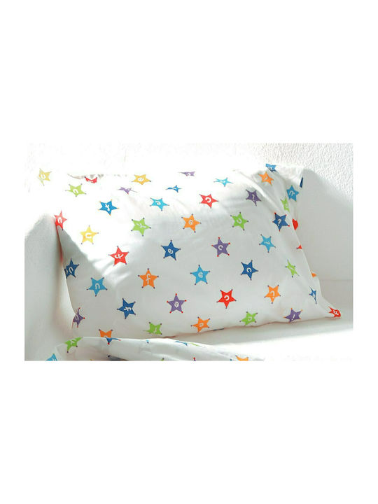 Aigaion Fata De Pernă Pentru Bebeluși Multicoloră 30x40cm