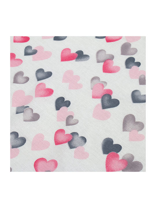 Dimcol Hearts Baby-Kissenbezug Rosa 35x45cm