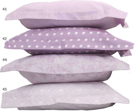 Anna Riska Mix & Match Baby Cotton Pillowcase Lilac 35x40cm 484276-41