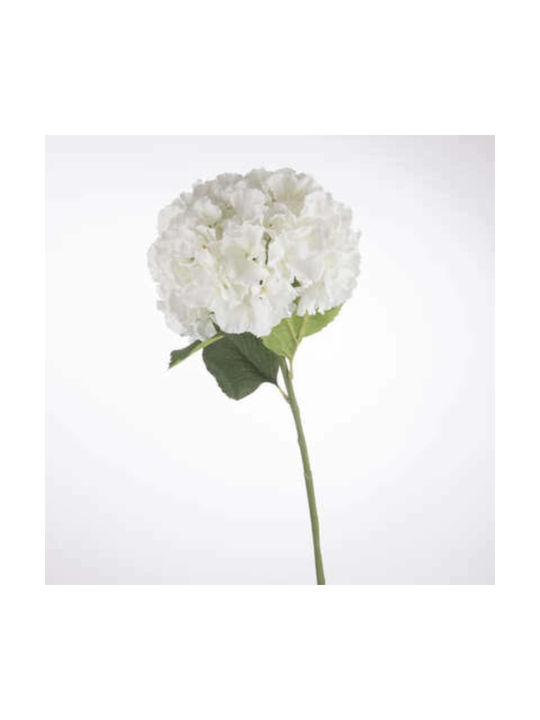 Hortensia Artificial Decorative White Branch 83cm Atmosphera