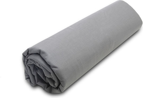 Palatex Bettlaken für Einzelbett 160x240cm. Baseline 19 Dark Grey