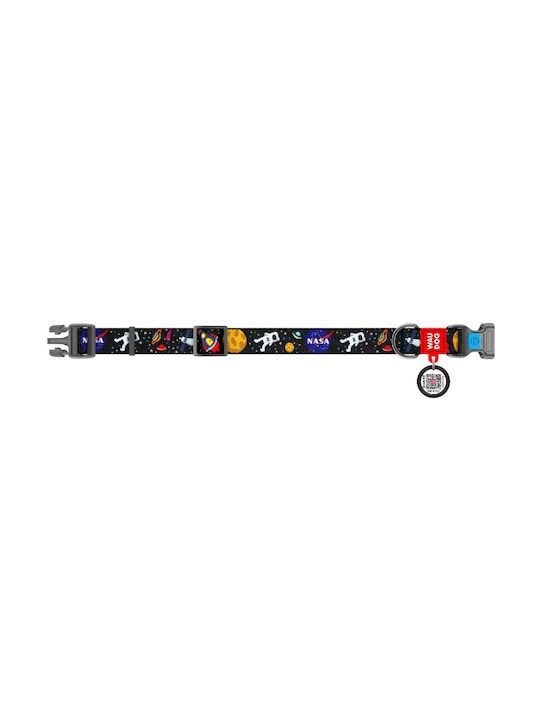 WauDog Nasa Plastic Κολάρο Σκύλου με SmartID 15mm x 23 - 35cm