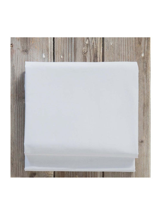 Nima Sheet Super-Double 240x260cm. Unicolors White
