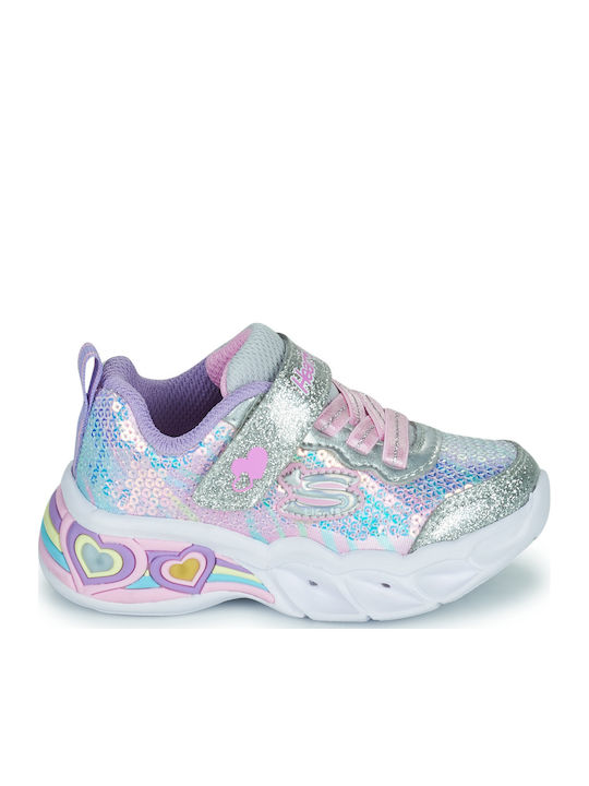 SWEETHEART Παιδικά Sneakers με Σκρατς Ασημί