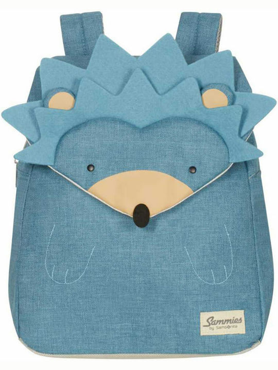 Samsonite Happy Sammies Ciel School Bag Backpack Kindergarten Light Blue