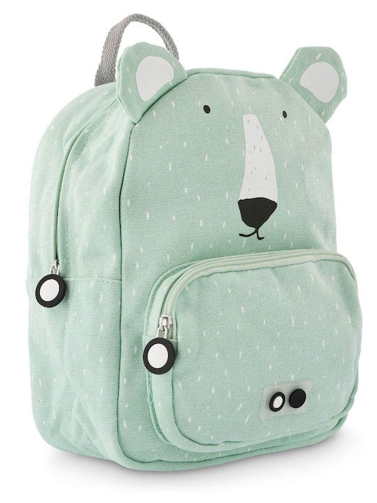 Trixie Mr. Polar Bear School Bag Backpack Kindergarten Light Blue