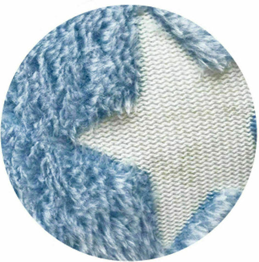 Borea Blanket Velvet Starlight Glowing Light Blue 150x220cm Borea Blanket Velvet Starlight Glowing Light Blue 150x220cm