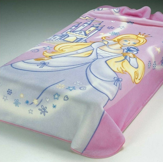 Belpla Spanish Velvet Blanket Ster Pink 160x220cm