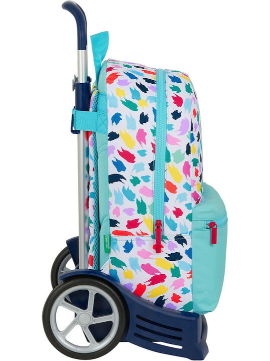 Benetton School Bag Trolley Elementary, Elementary Multicolored 14lt