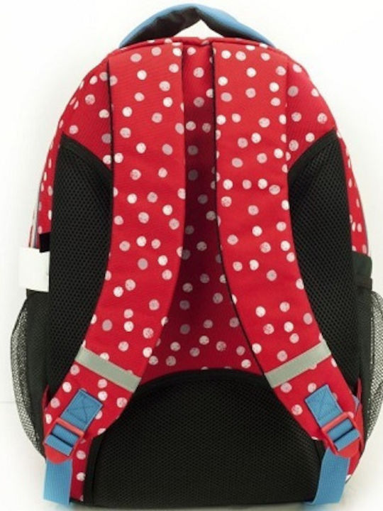 Hallmark Porcupine Schulranzen Rucksack Grundschule Rot mit Flaschenhalter 40Liter