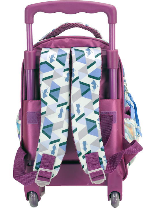 Gim Frozen Anna Schulranzen Trolley Kindergarten mit Flaschenhalter Mehrfarbig 12lt 25 x 15 x 30cm