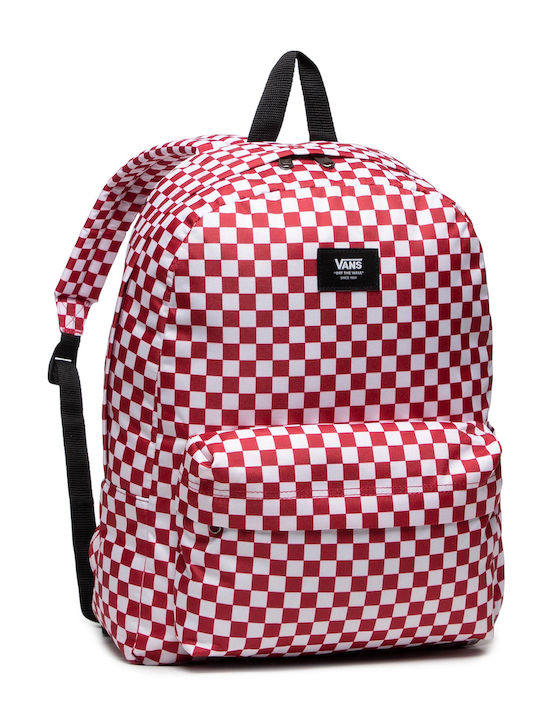 Vans Old Skool School Bag Backpack Junior High-High School in Red color