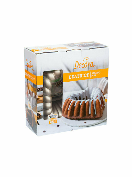 Decora Φόρμα Ζαχαροπλαστικής για Κέικ Καρδιά από Αλουμίνιο 28x27x10εκ.