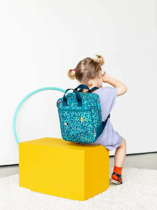 Lilliputiens Jungle School Bag Backpack Kindergarten Green