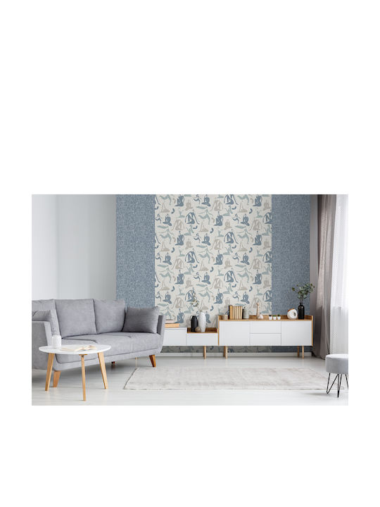 Wallpaper Arty Blue L1005xW53cm