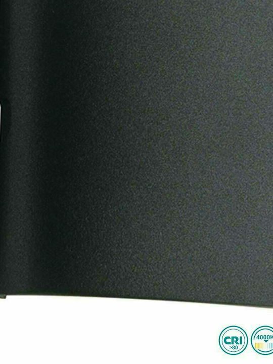 Fan Europe Beetle Wandmontierte Außenbeleuchtung LED IP54 6W mit Natürliches Weiß Licht Doppelstrahl 17x8x4cm