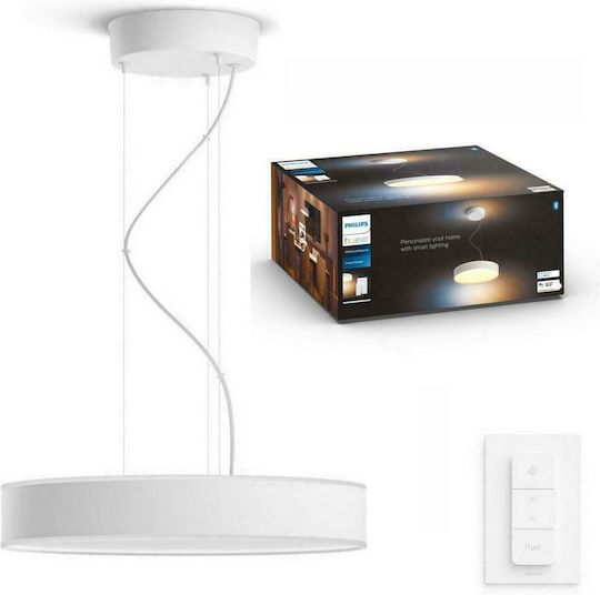 Philips Hue Enrave Rund Anhänger LED Panel 33.5W mit Warm zu kühlem Weiß Licht