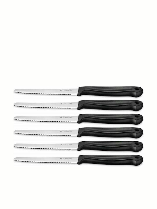 Navaris Steak Knives of Stainless Steel 10.8cm 54111.01.06 6pcs