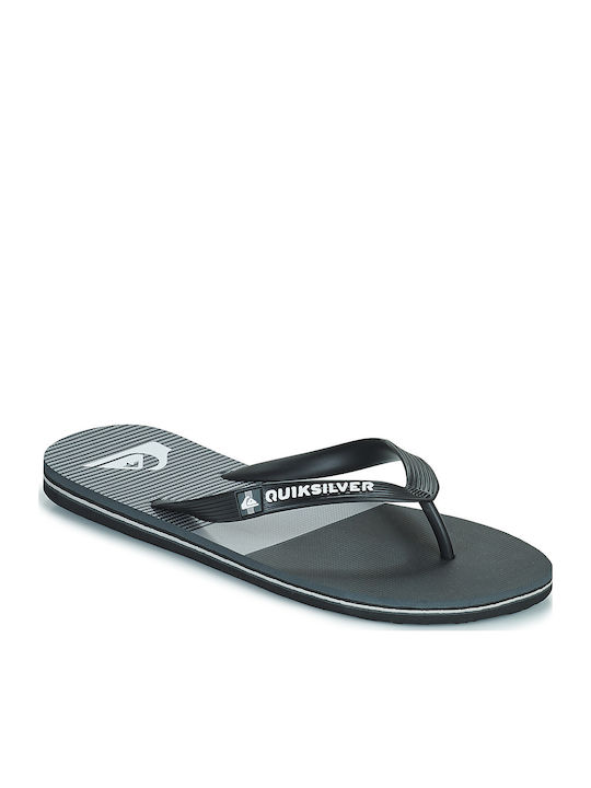 Quiksilver Molokai Tijuana Flip Flops Μαύρα