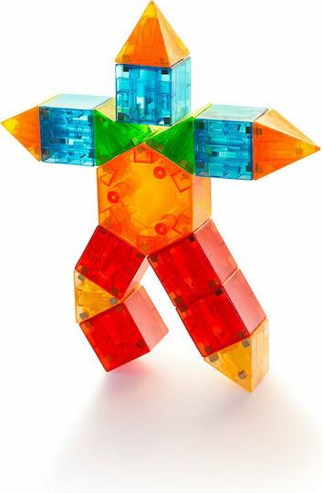 Magna-Tiles Μαγνητικό Παιχνίδι Κατασκευών QuBix για Παιδιά 3+ Ετών