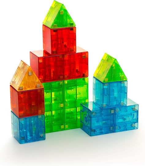Magna-Tiles Μαγνητικό Παιχνίδι Κατασκευών QuBix για Παιδιά 3+ Ετών