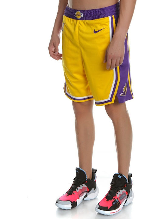 LA Lakers Icon Edition Swingman Men's Basketball Fan Shorts