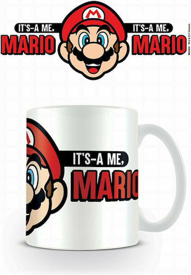 Pyramid International Nintendo Super Mario - It's-A Me Mario Κούπα Κεραμική Λευκή Pyramid International Nintendo Super Mario - It's-A Me Mario Κούπα Κεραμική Λευκή