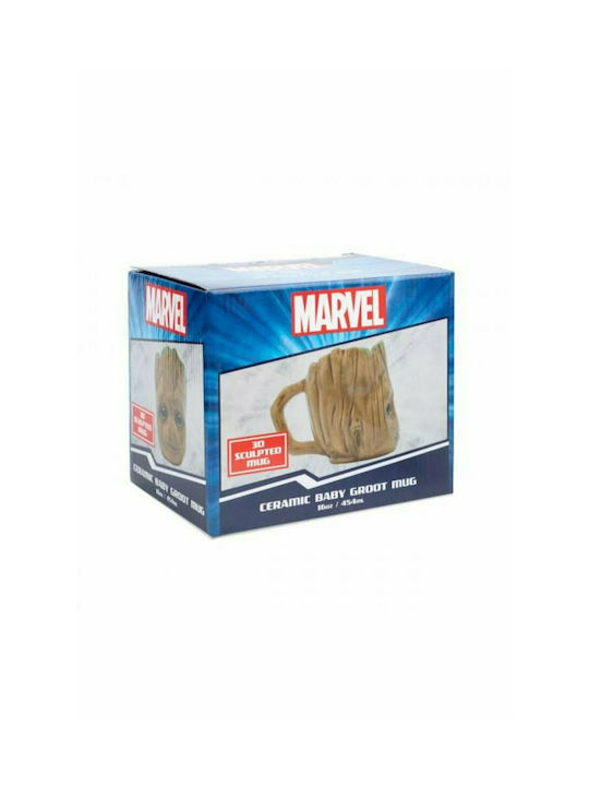 Mug Tazza di guardiani della galassia 3D a forma di Groot del ba