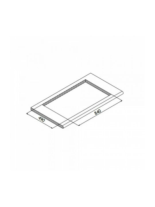 Apell Criteria CR860 Ένθετος Νεροχύτης Inox Σατινέ Μ86xΠ51cm Ασημί