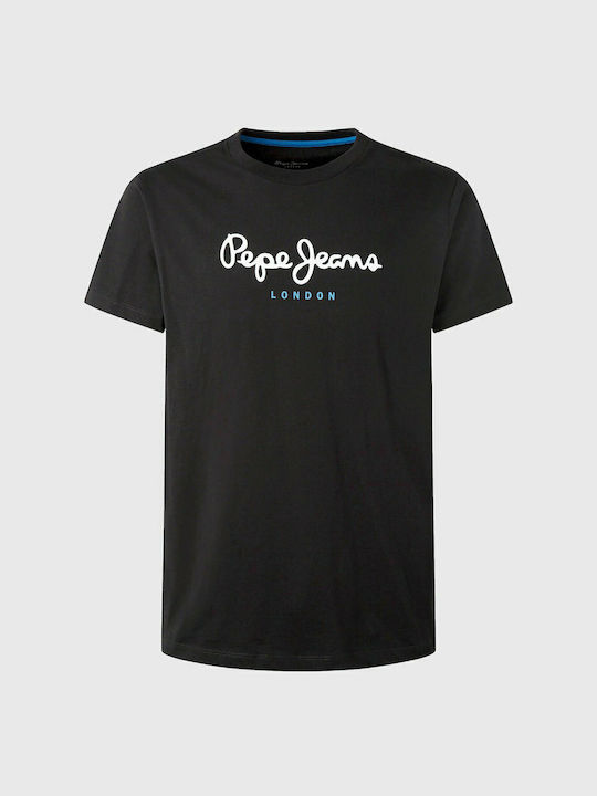 Pepe Jeans Men's Short Sleeve T-shirt Black