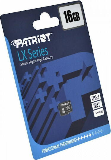 Patriot microSDHC 16GB U1 High Speed 40MB/s