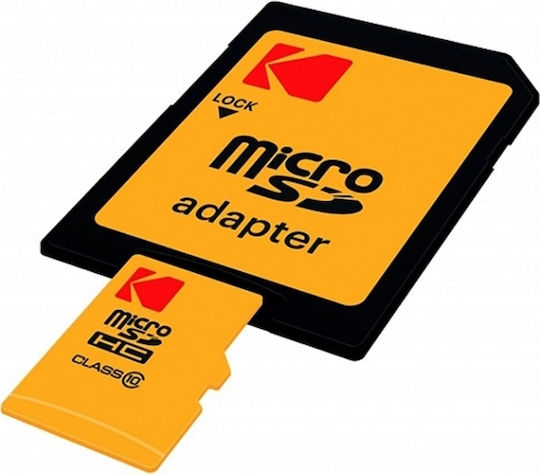 Kodak microSDHC 32GB U1 V10 A1 UHS-I 95MB/s με αντάπτορα