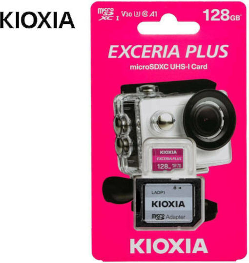 Kioxia Exceria Plus microSDXC 128GB U3 V30 A1 UHS-I
