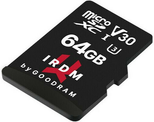 GoodRAM Microcard IRDM microSDXC 128GB U3 V30 UHS-I 100MB/s Cu Adaptor