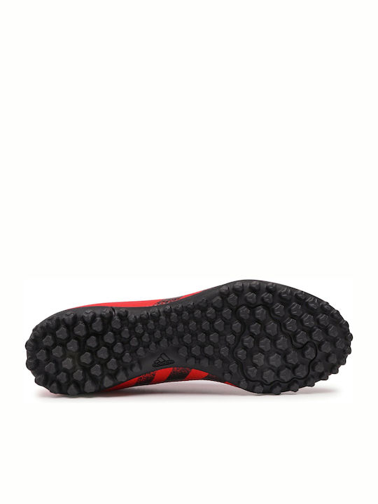 Adidas Predator Freak.4 TF Χαμηλά Ποδοσφαιρικά Παπούτσια με Σχάρα Red / Core Black