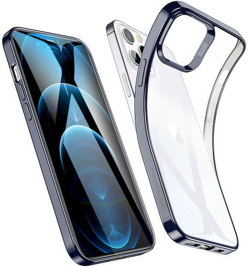 ESR Halo Back Cover Σιλικόνης 0.75mm Μπλε (iPhone 12 Pro Max)