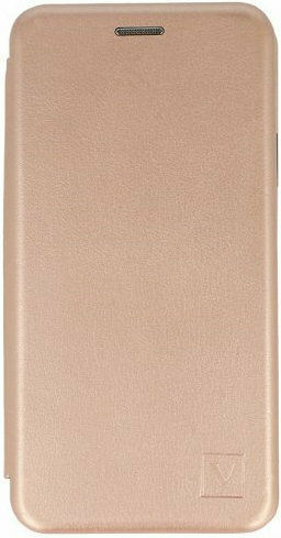 Book Husa Din Piele Artificială Rose Gold Huawei P40