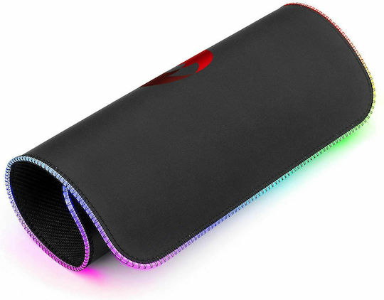 Redragon Pluto Soft P026 Gaming Mouse Pad Medium (330mm) με RGB Φωτισμό Μαύρο 28.03.0008