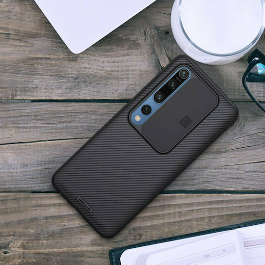 Nillkin Camshield Задна корица Пластмаса Черен (Xiaomi Mi 10 / Mi 10 Pro)