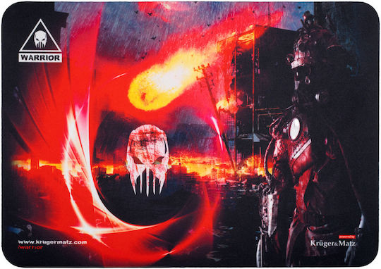 Kruger & Matz Warrior Gaming Mouse Pad Medium (350mm) KM0767
