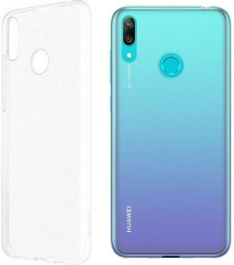 Задна корица Силикон 1.5мм Прозрачен (Huawei Y7 2019 / Y7 Prime 2019)