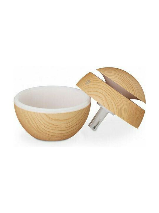 Relaxdays Led Συσκευή Αρωματοθεραπείας Relaxdays Καφέ 39567