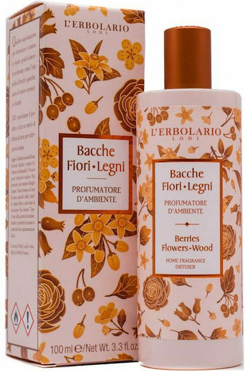 L' Erbolario Αρωματικό Spray με Άρωμα Bacche Fiori Legni 100ml