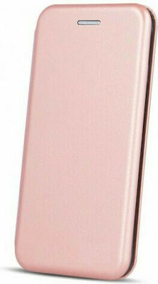 Forcell Smart Diva Buchen Sie Synthetisches Leder Rose Gold (Galaxy A32 4G)